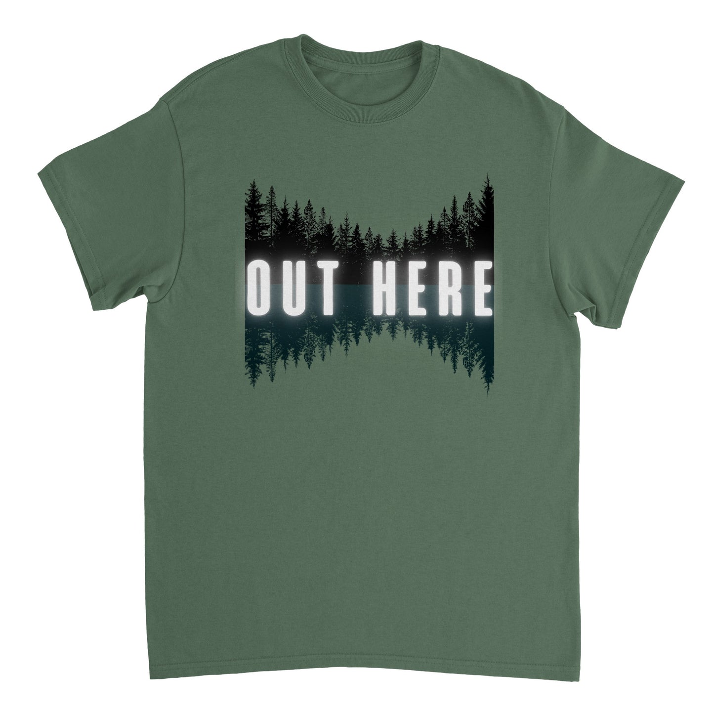 Out Here Heavyweight Unisex Crewneck T-shirt