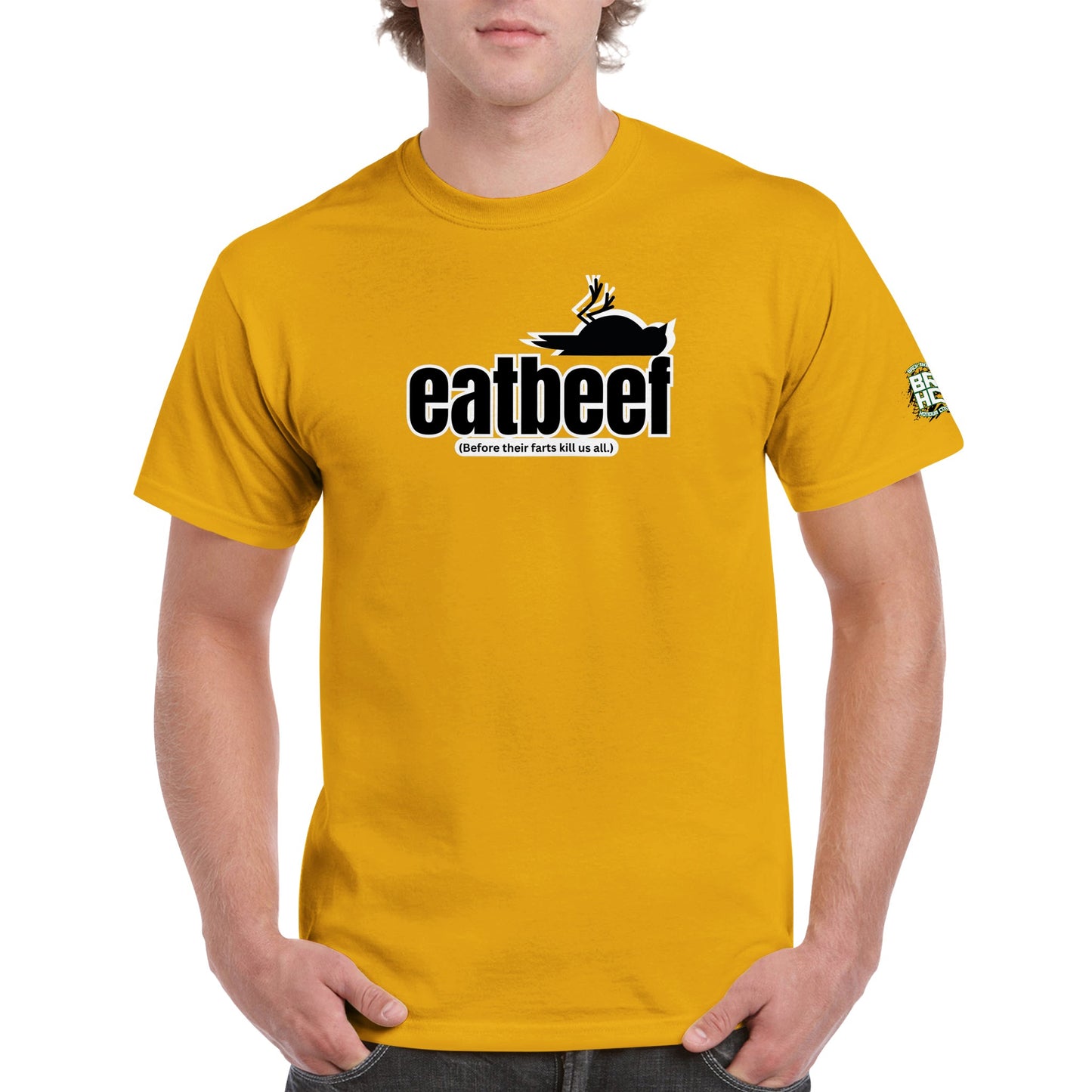 eatbeef Heavyweight Unisex Crewneck T-shirt