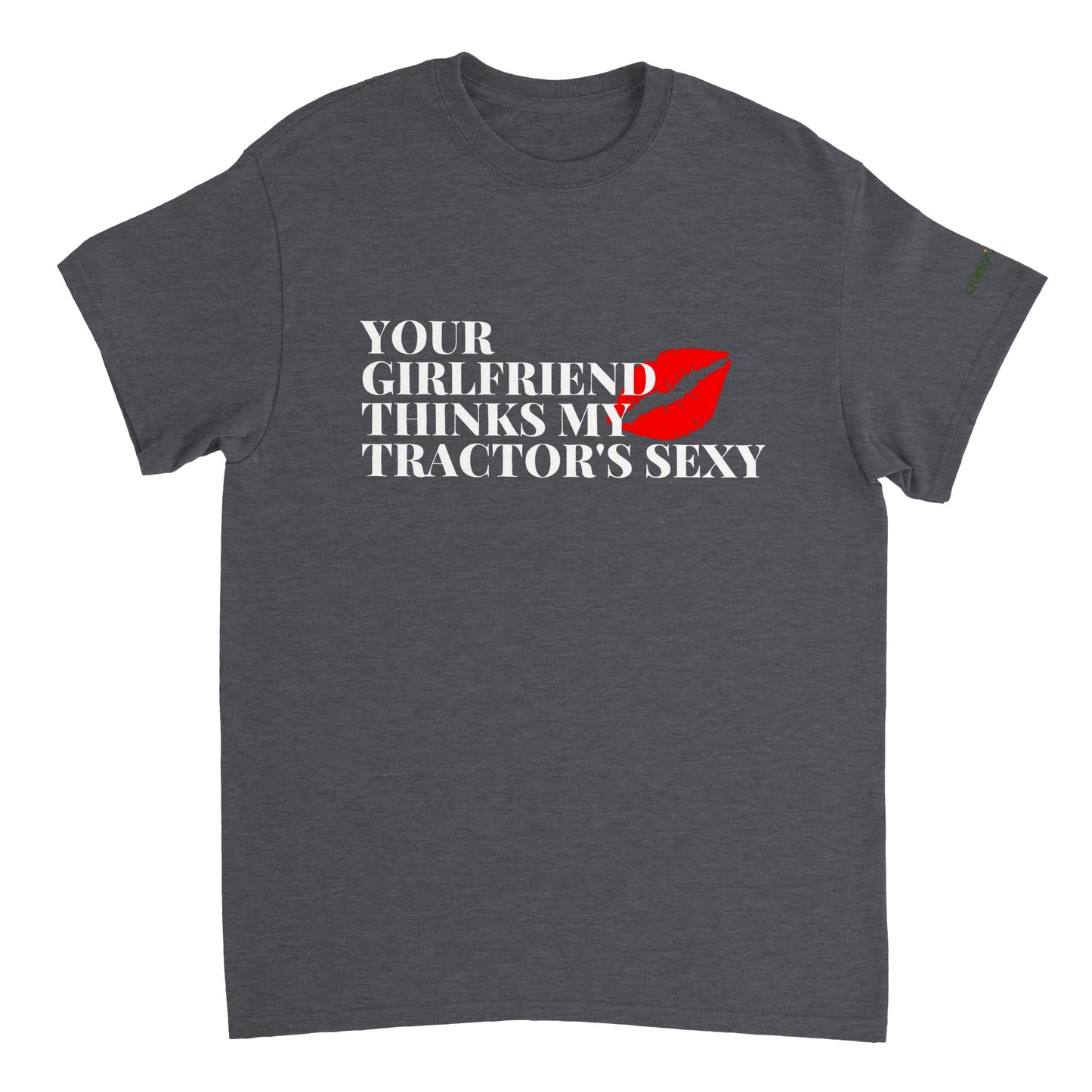 Your Girlfriend Heavyweight Unisex Crewneck T-shirt