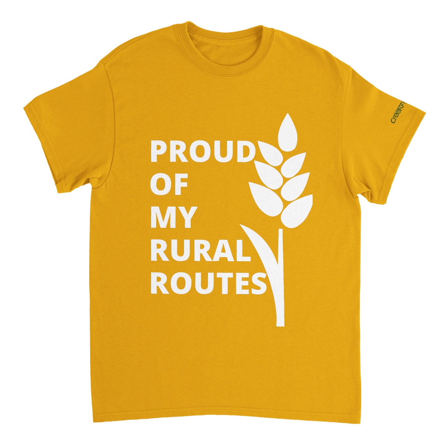 Rural Routes Heavyweight Unisex Crewneck T-shirt