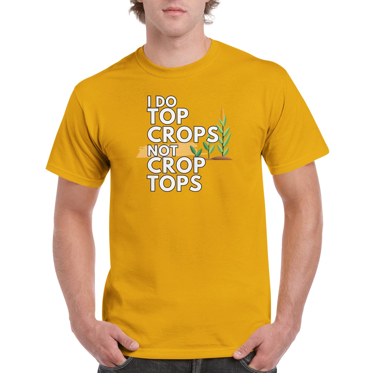 Top Crops Heavyweight Unisex Crewneck T-shirt