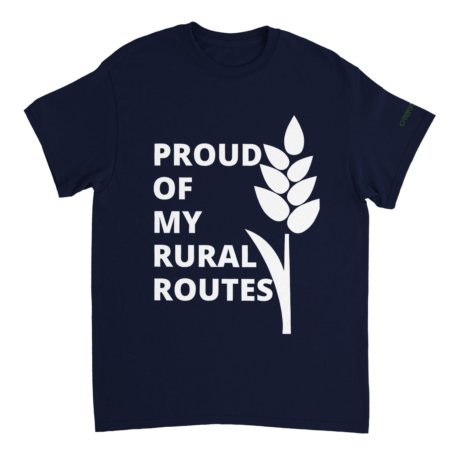 Rural Routes Heavyweight Unisex Crewneck T-shirt