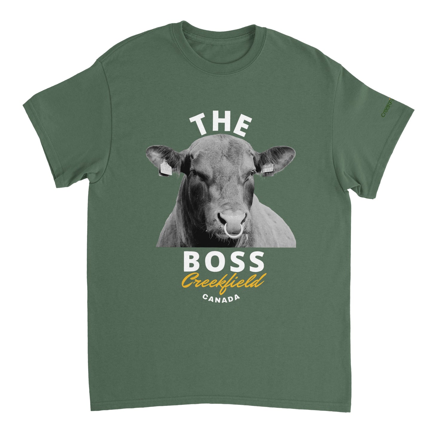 THE BOSS Heavyweight Unisex Crewneck T-shirt