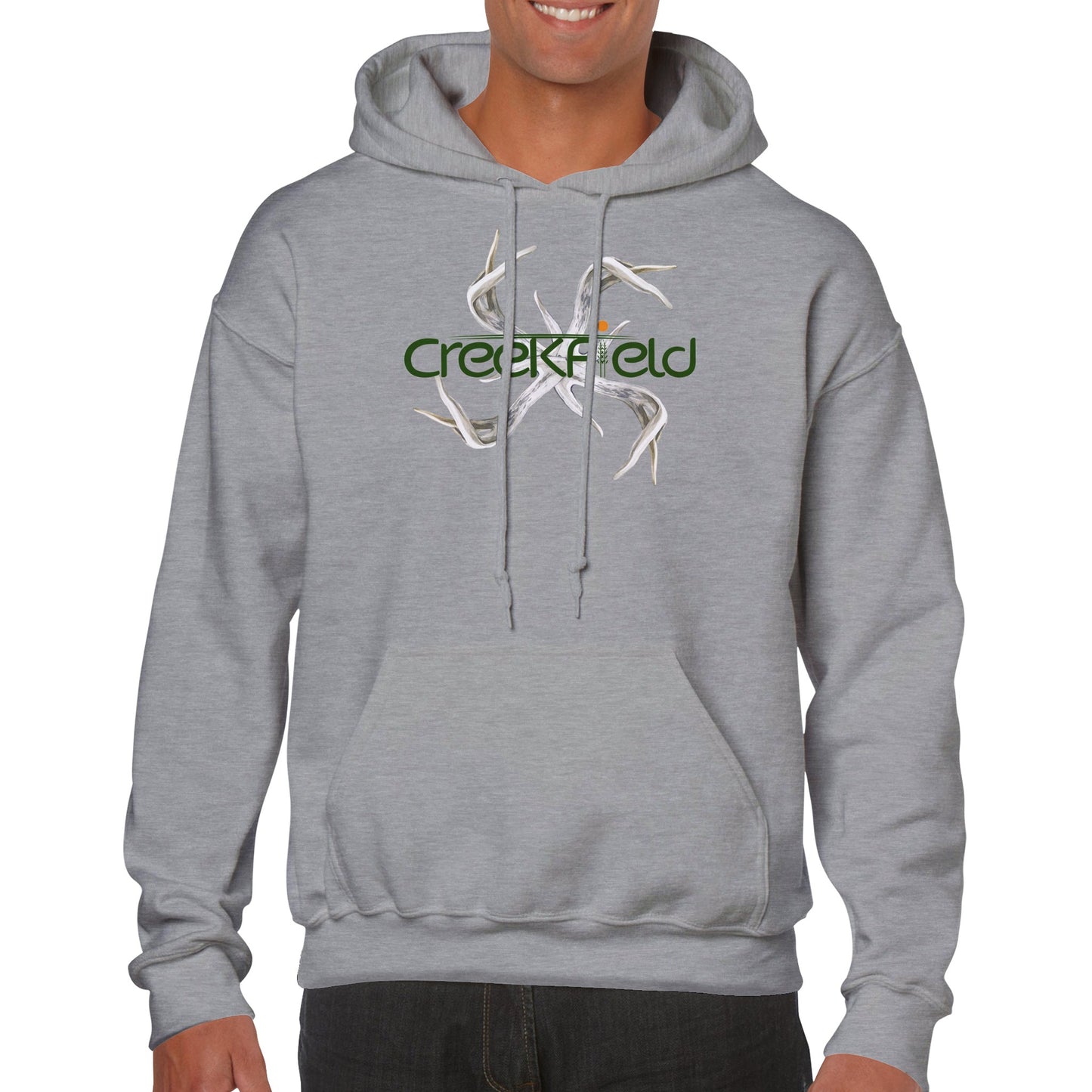 Antler Star Premium Unisex Pullover Hoodie