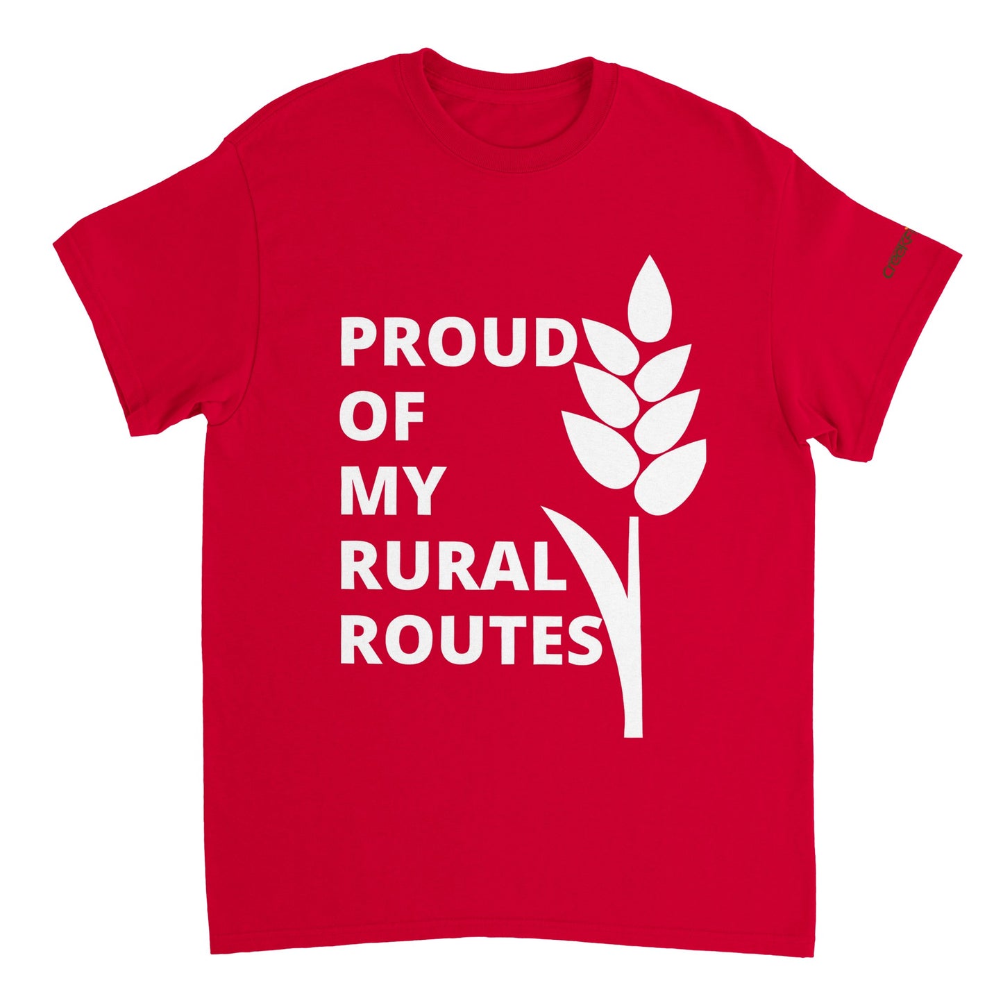 Rural Routes Heavyweight Unisex Crewneck T-shirt