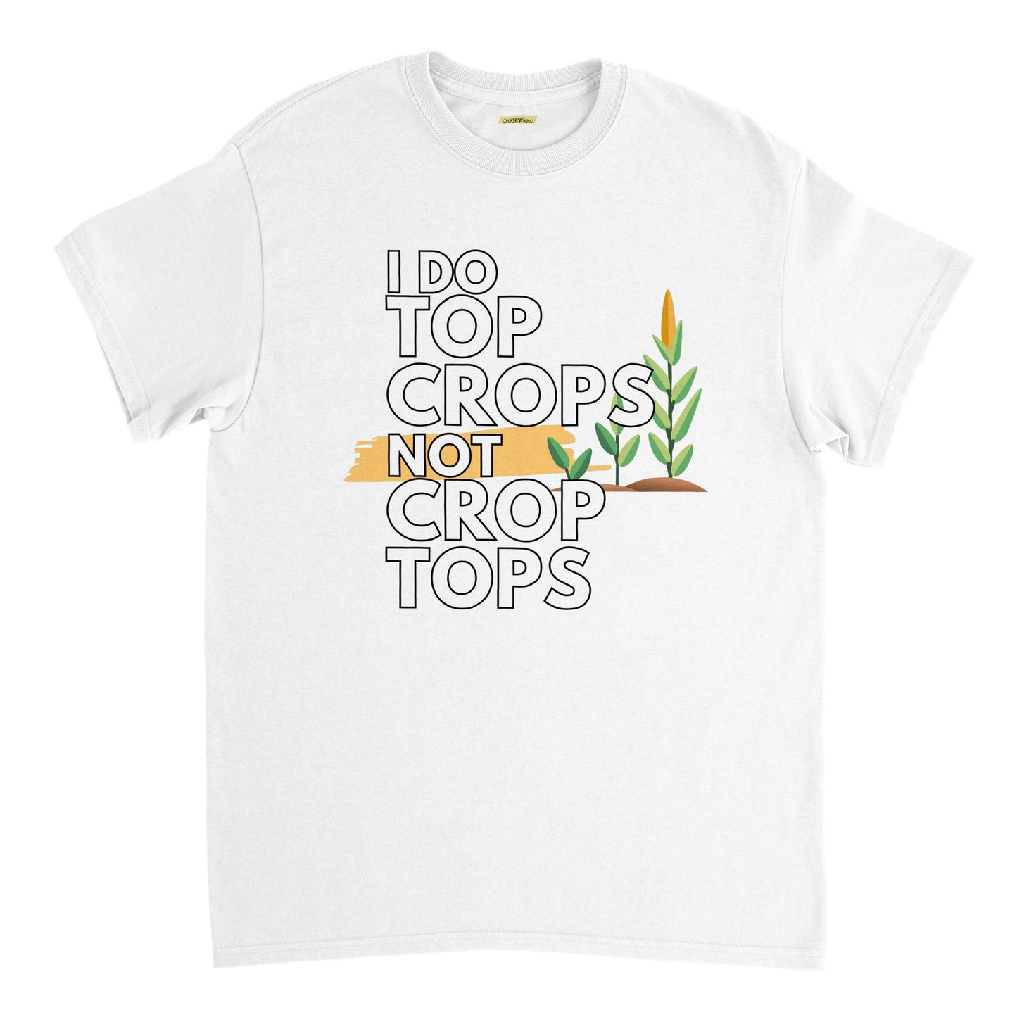 Top Crops Heavyweight Unisex Crewneck T-shirt