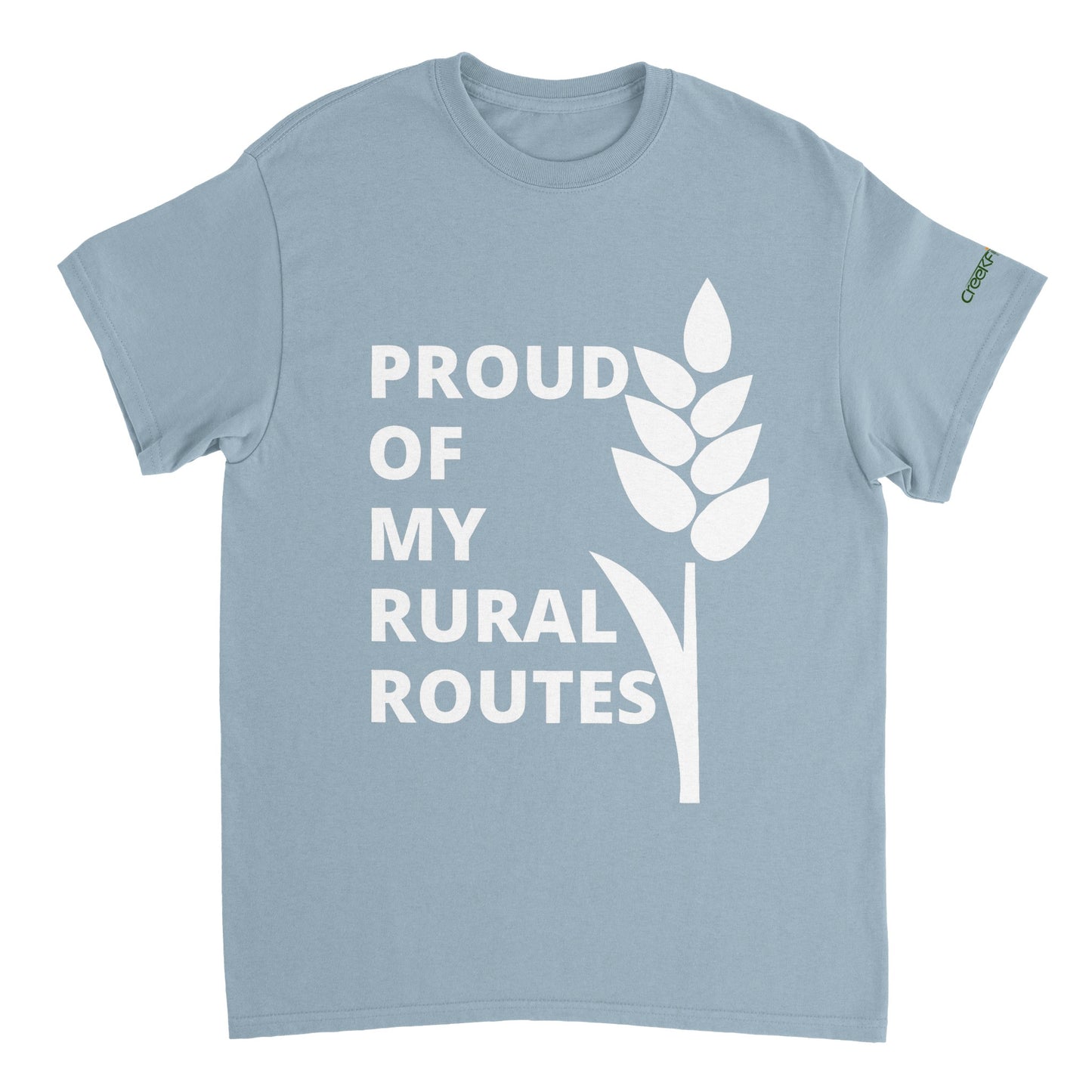 Rural Routes Heavyweight Unisex Crewneck T-shirt