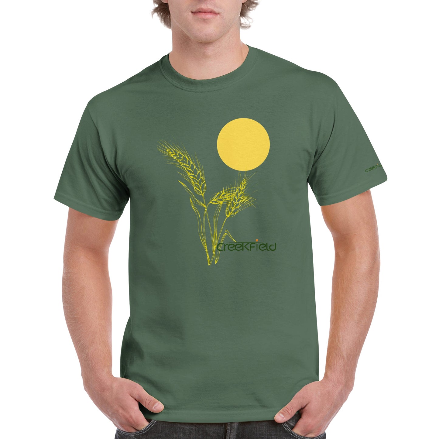 Night Breeze Heavyweight Unisex Crewneck T-shirt