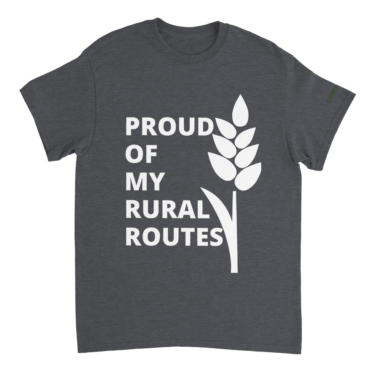 Rural Routes Heavyweight Unisex Crewneck T-shirt