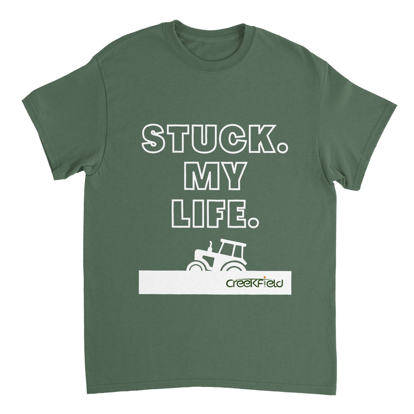 STUCK Heavyweight Unisex Crewneck T-shirt
