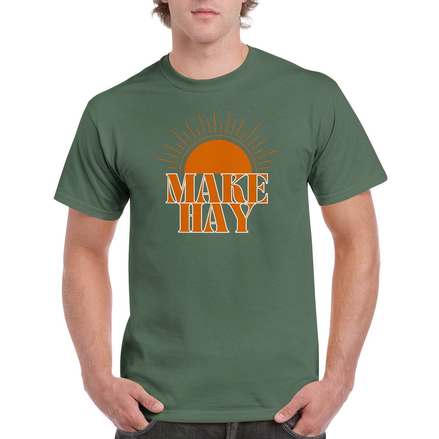 MAKE HAY Heavyweight Unisex Crewneck T-shirt
