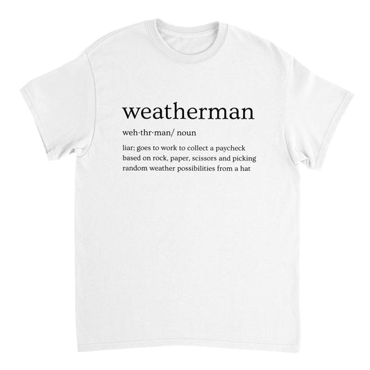 Weatherman Heavyweight Unisex Crewneck T-shirt