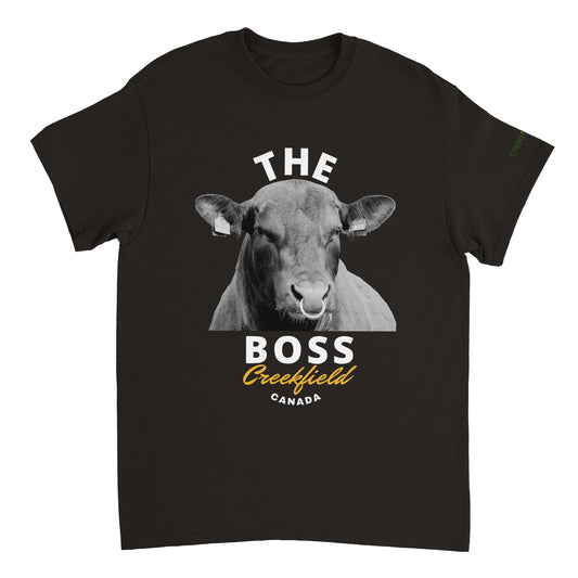 THE BOSS Heavyweight Unisex Crewneck T-shirt