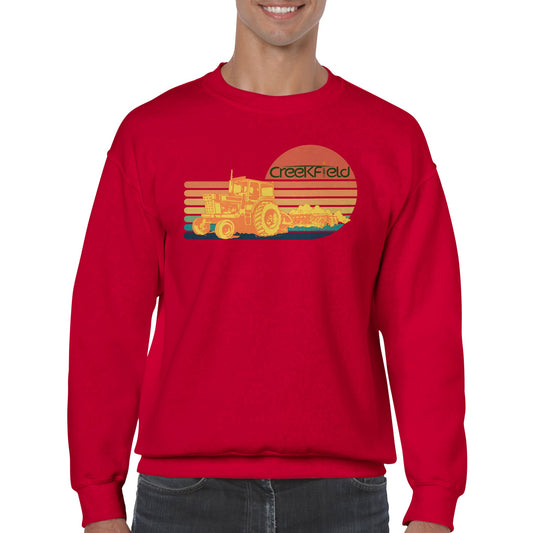 Retro Sunset Classic Unisex Crewneck Sweatshirt