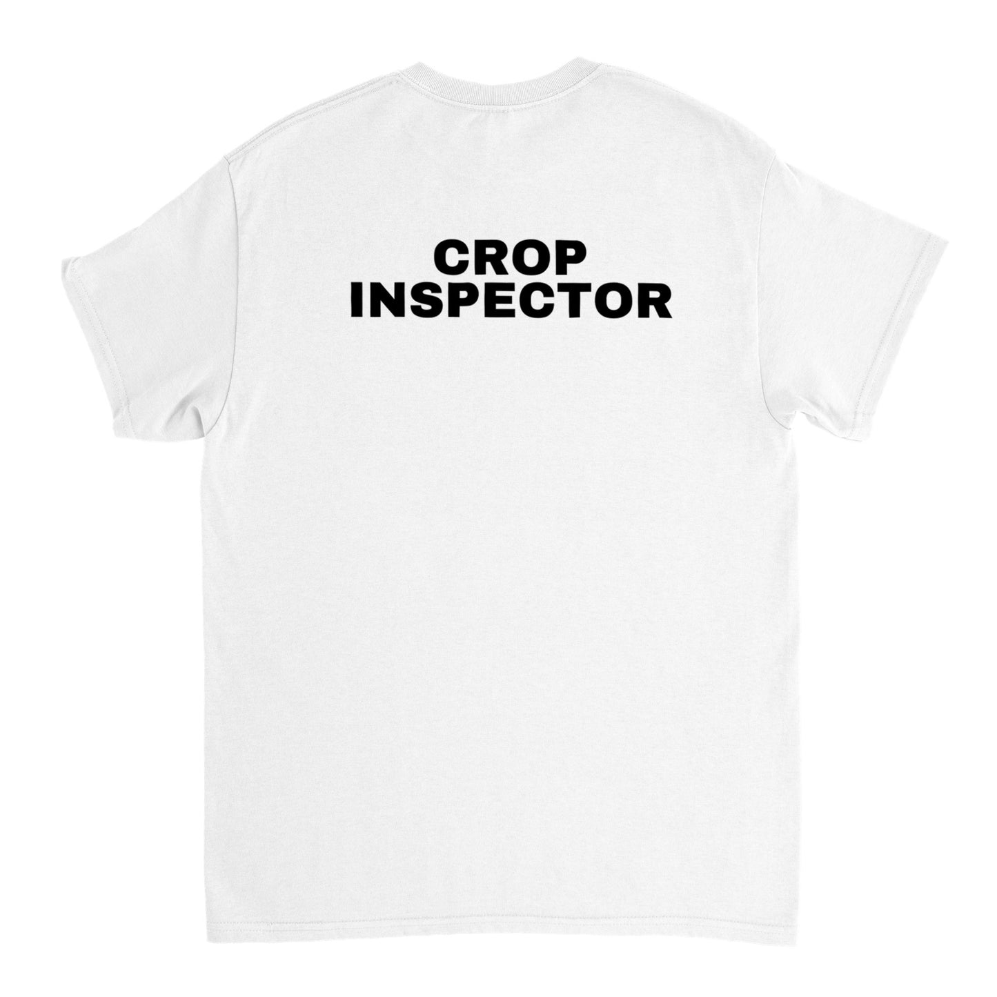 Crop Inspector - Heavyweight Unisex Crewneck T-shirt
