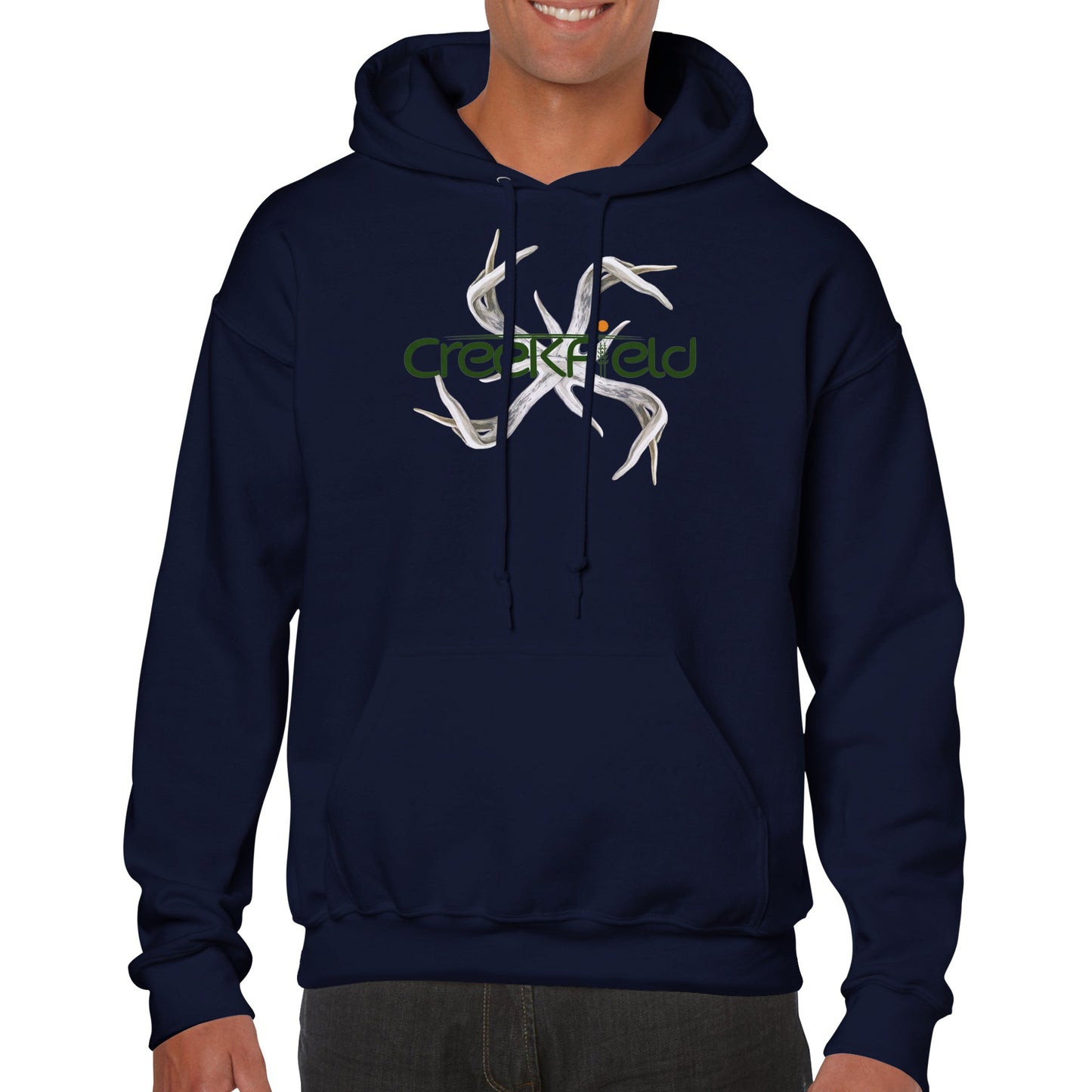 Antler Star Premium Unisex Pullover Hoodie