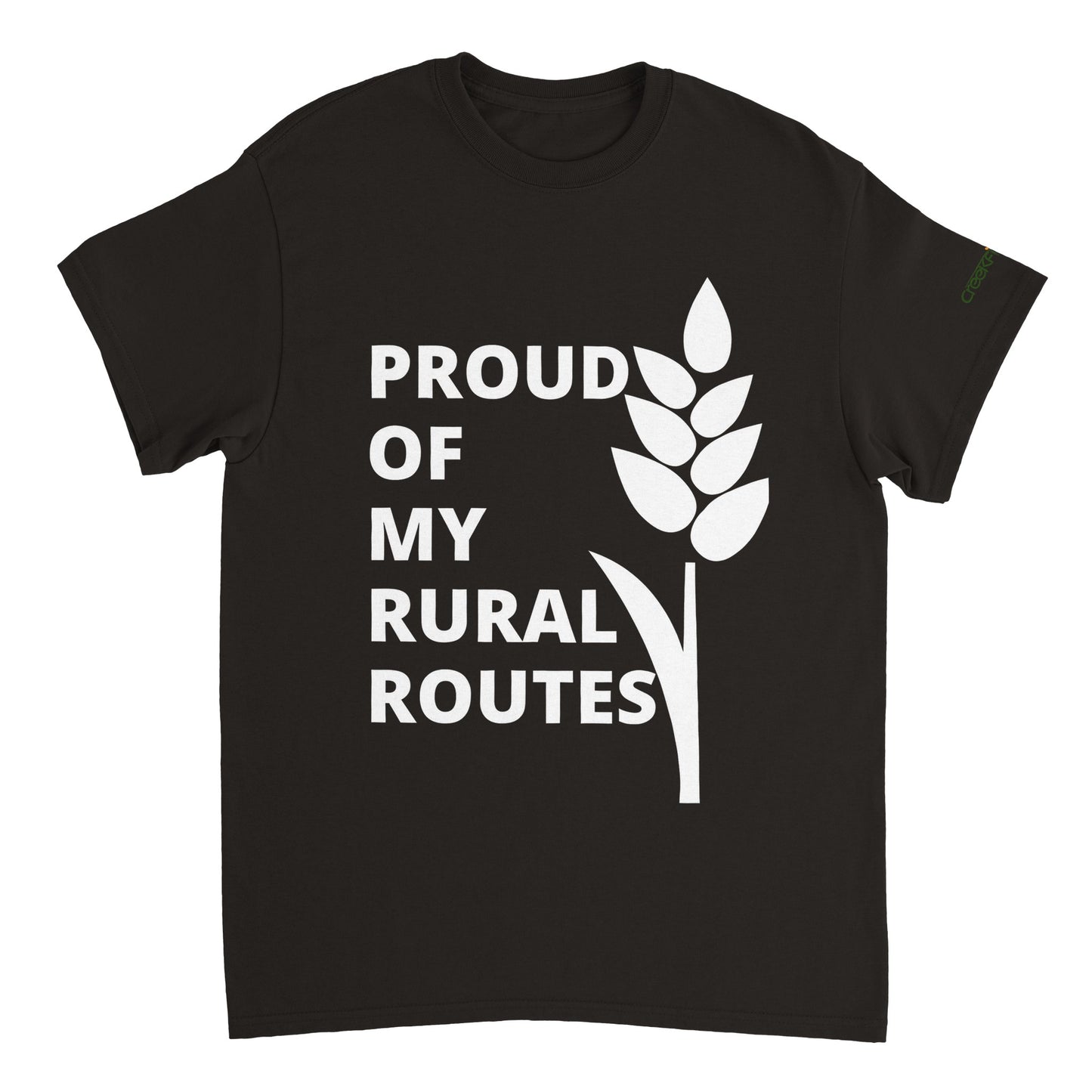 Rural Routes Heavyweight Unisex Crewneck T-shirt