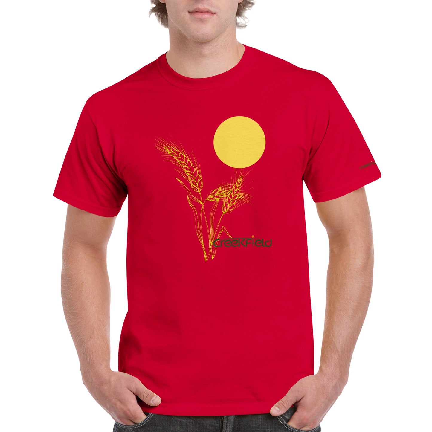 Night Breeze Heavyweight Unisex Crewneck T-shirt