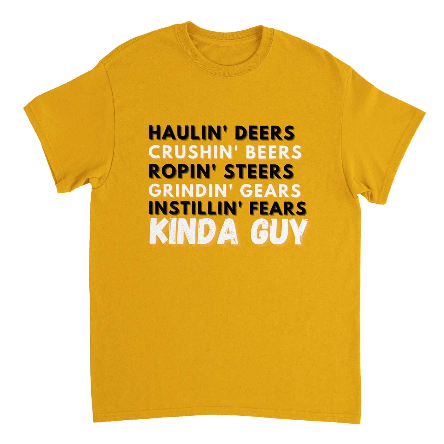 Kinda Guy Heavyweight Unisex Crewneck T-shirt